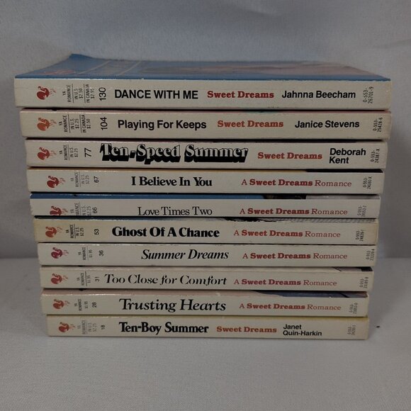 Sweet Dreams 10 Book Lot Romance Bantam 1982 Paperback 18 31 28 36 53 66 67 77 - Picture 9 of 16